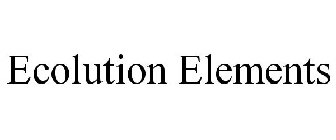 ECOLUTION ELEMENTS