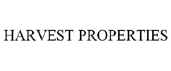 HARVEST PROPERTIES