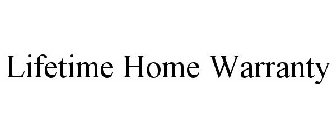 LIFETIME HOME WARRANTY