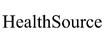 HEALTHSOURCE