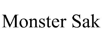 MONSTER SAK