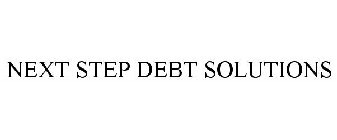 NEXT STEP DEBT SOLUTIONS