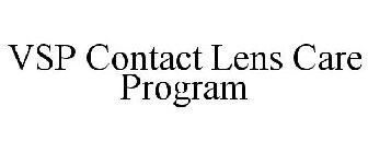 VSP CONTACT LENS CARE PROGRAM