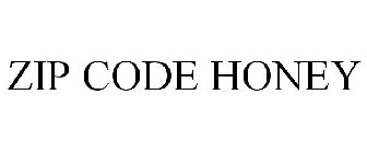 ZIP CODE HONEY