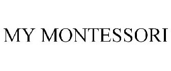 MY MONTESSORI