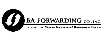 BA FORWARDING CO., INC. INTERNATIONAL FREIGHT FORWARDERS & DISTRIBUTION SERVICES