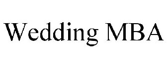 WEDDING MBA