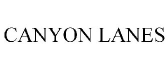CANYON LANES