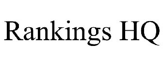 RANKINGS HQ