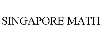 SINGAPORE MATH