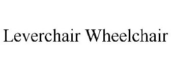 LEVERCHAIR WHEELCHAIR