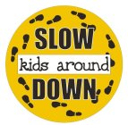 SLOW DOWN KIDS AROUND