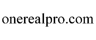 ONEREALPRO.COM