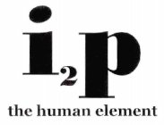 I2P THE HUMAN ELEMENT