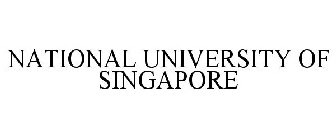 NATIONAL UNIVERSITY OF SINGAPORE