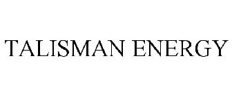 TALISMAN ENERGY