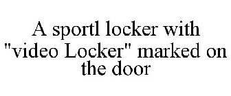 A SPORTL LOCKER WITH 