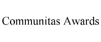 COMMUNITAS AWARDS