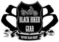 BLACK BIKER GEAR 