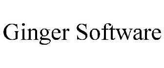 GINGER SOFTWARE