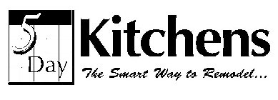5 DAY KITCHENS THE SMART WAY TO REMODEL...
