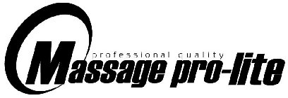 MASSAGE PRO-LITE PROFESSIONAL QUALITY