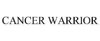 CANCER WARRIOR