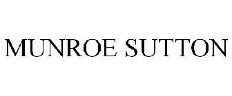 MUNROE SUTTON