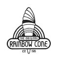 THE ORIGINAL RAINBOW CONE. EST. 1926