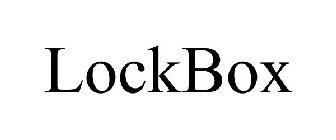 LOCKBOX