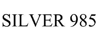 SILVER 985