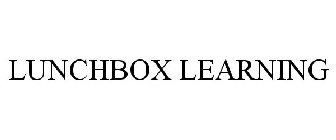 LUNCHBOX LEARNING