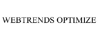 WEBTRENDS OPTIMIZE