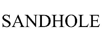 SANDHOLE
