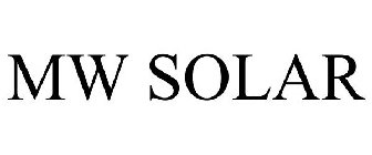 MW SOLAR