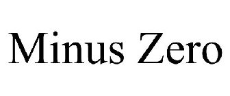 MINUS ZERO