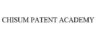 CHISUM PATENT ACADEMY