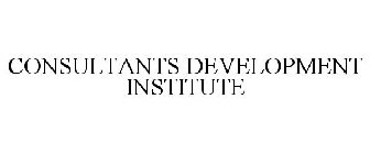 CONSULTANTS DEVELOPMENT INSTITUTE