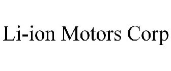 LI-ION MOTORS CORP