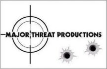 MAJOR THREAT PRODUCTIONS