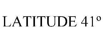 LATITUDE 41N - 72W
