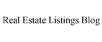 REAL ESTATE LISTINGS BLOG