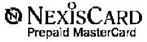 N NEXISCARD PREPAID MASTERCARD