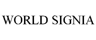 WORLD SIGNIA