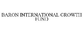 BARON INTERNATIONAL GROWTH FUND