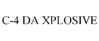 C-4 DA XPLOSIVE