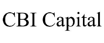 CBI CAPITAL