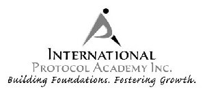 IP INTERNATIONAL PROTOCOL ACADEMY INC. BUILDING FOUNDATIONS. FOSTERING GROWTH.