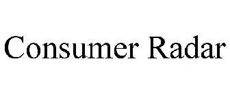 CONSUMER RADAR