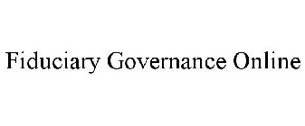 FIDUCIARY GOVERNANCE ONLINE